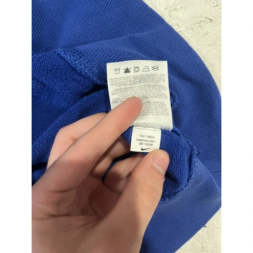 Nike Kentucky Wildcats‎ Crewneck Sweatshirt Pullover Kids Youth XL Blue